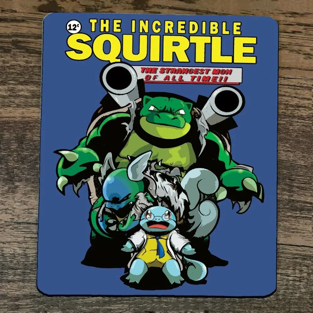 Mouse Pad The Incredible Squirtle‎ Pokemon